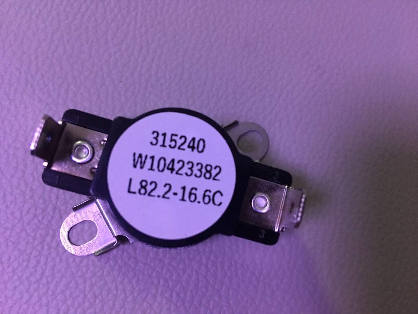 Amazon.com: W10423382 Gas Dryer Thermostat L180-30 3403140  