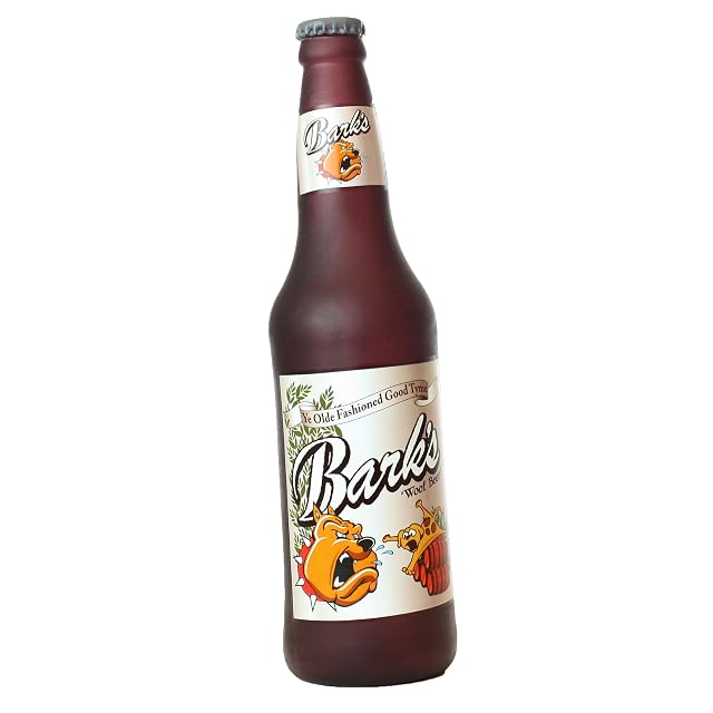 Foto 7 de 8 de Tuffy Silly Squeaker Cerveza Botella Barks