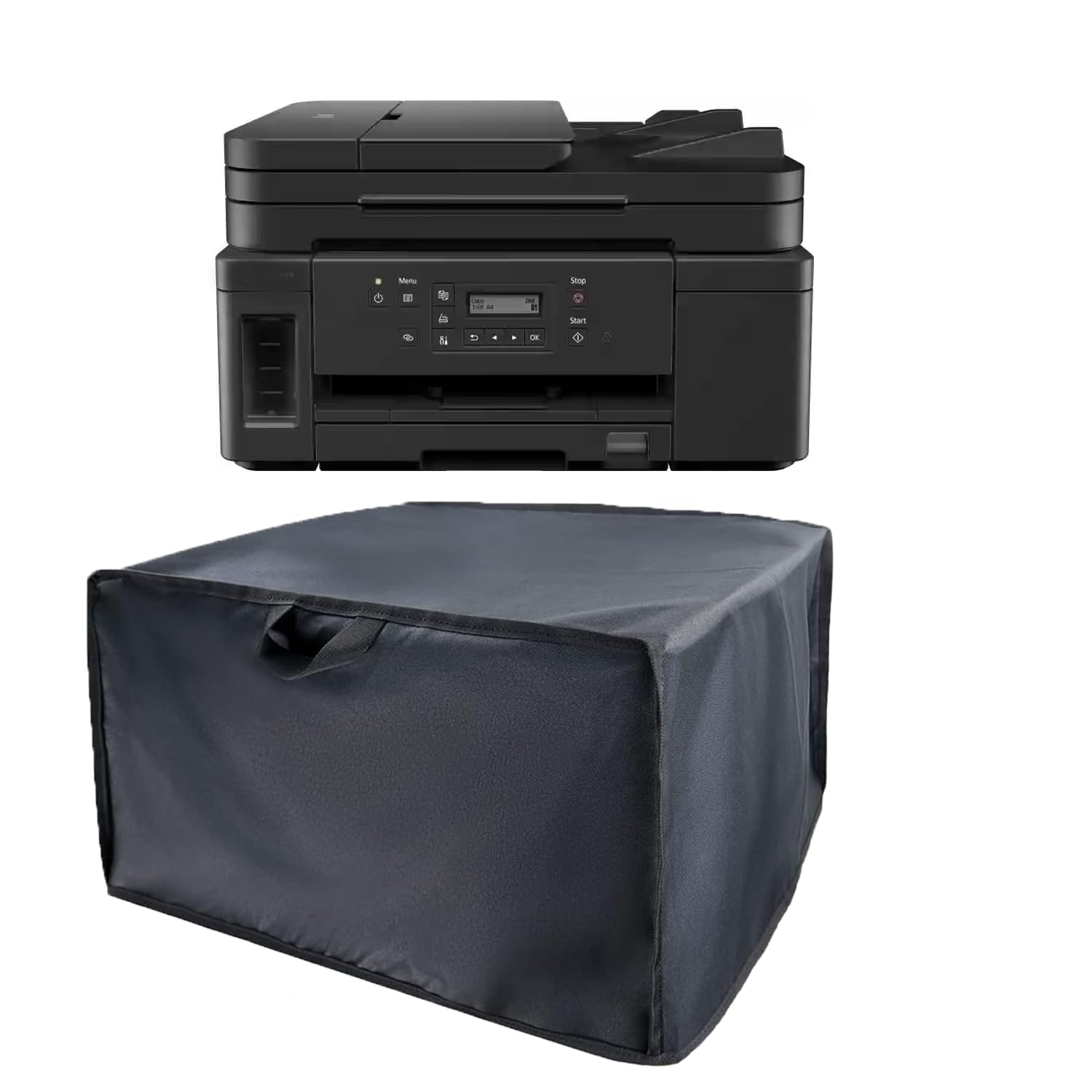 Printer Dust Cover Compatible for Canon Pixma GM4070, G6070 All-in-One Printer,Premium Nylon, Water-Resistant, Durable, Anti-Static Protection for Home & Office Printers (Dorca)- Black (B0DHD73NFD) Amazon Price History, Amazon Price Tracker
