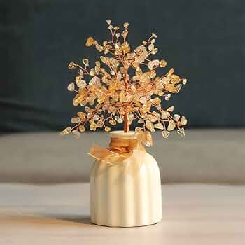 風水開運絵画＊実りの招財樹 金のなる木 金華樹 金運