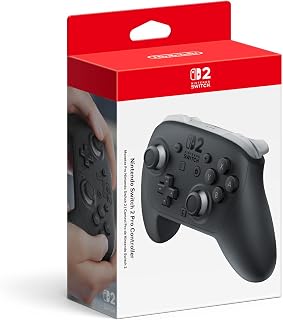 Nintendo Switch 2 Pro Controller: HD Rumble 2, Motion Controls, Amiibo Support & Programmable Buttons