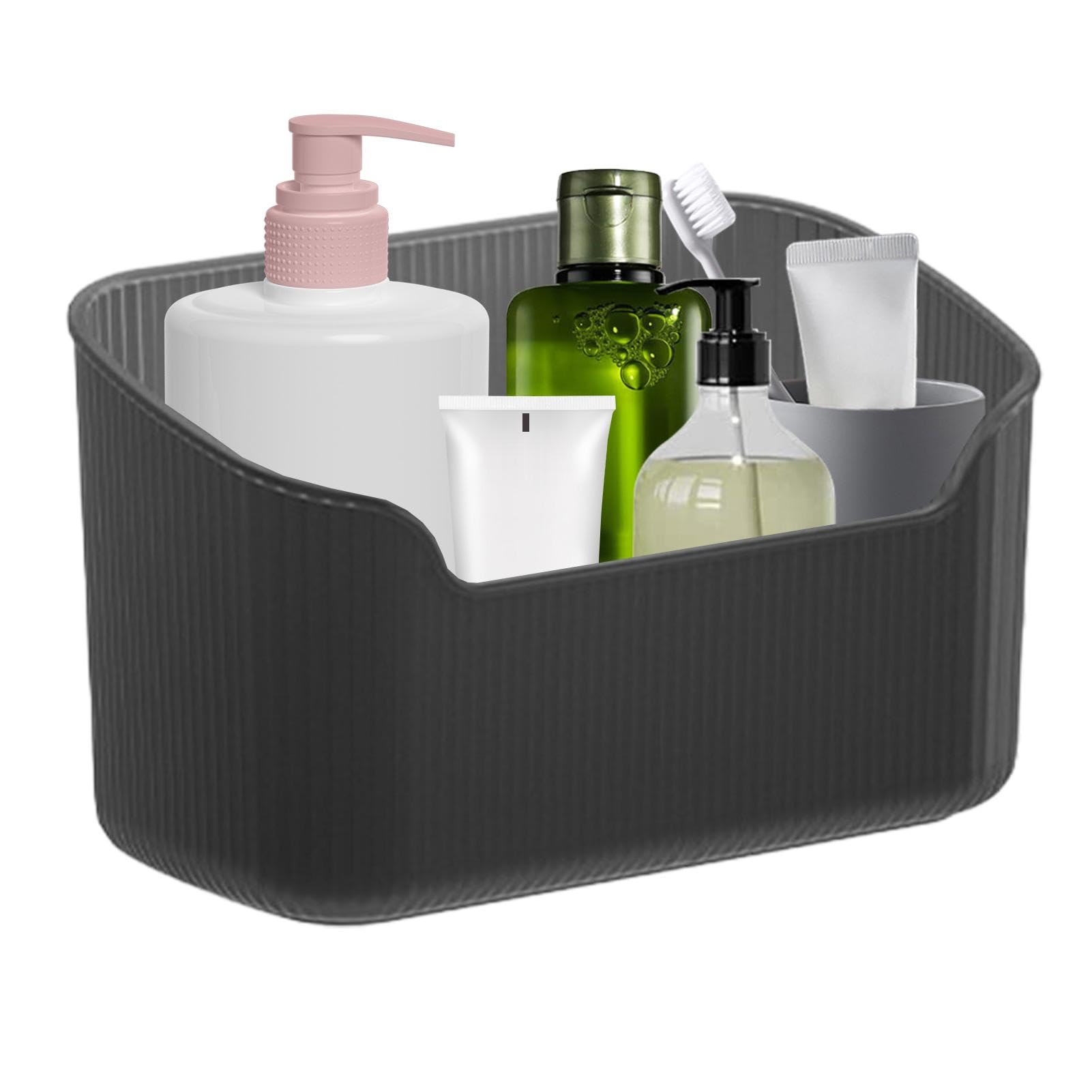 Joberio Desktop Organizer, Makeup Organizer Countertop, Cosmetics Organiser, Safe Rounded Corners Organizer Increased Capacity for Brushes, Lipstick, Nail Polish For Vanity, Desktop