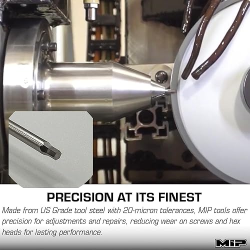 Miniatura 5 de MIP 9602 Juego de destornilladores hexagonales RC de 3 piezas (1.5mm, 2.0mm, 2.5mm)  Llaves Allen hexagonales de precisión para coches RC, drones,