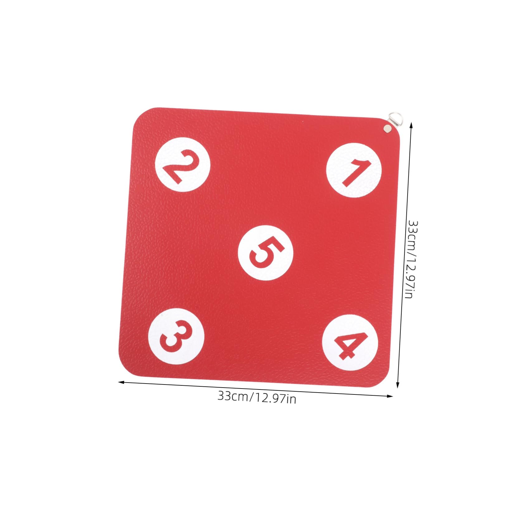 OSOLADY Multi Purpose Lightweight Fencing Target Durable Rubber Wall Mounted Practice Tool for Indoor Training Pierce Design for Fencers and Easy to Install