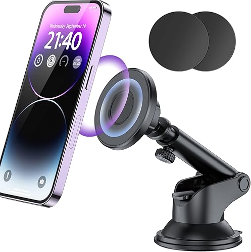 Miniatura 8 de ORIbox Soporte de teléfono para automóvil súper ventosa y resistente al calor Soporte universal para teléfono celular, soporte de ventilación para