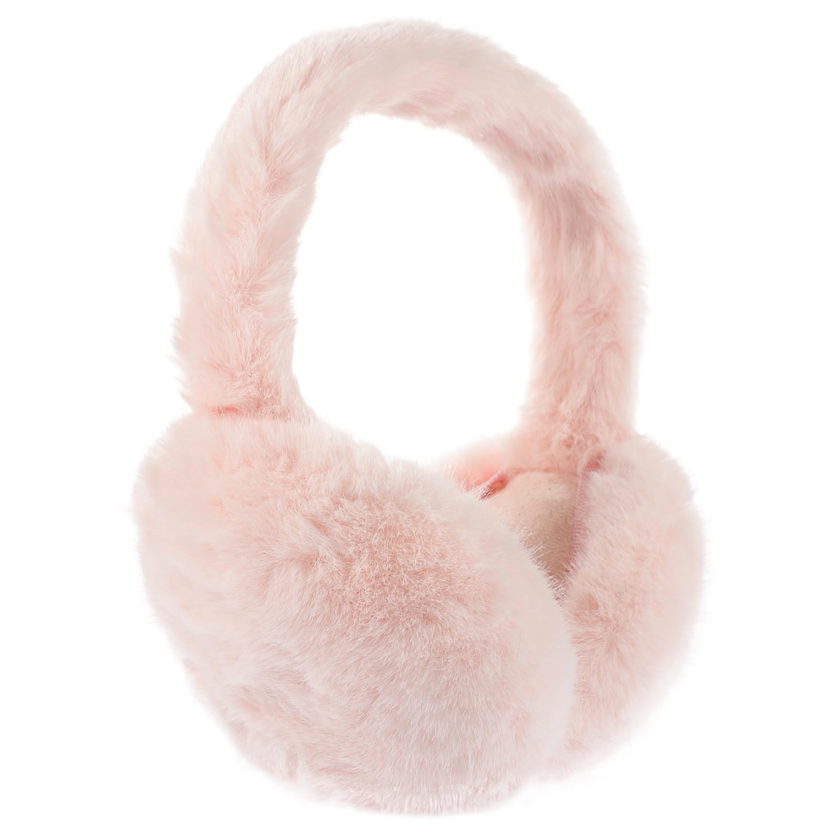 BESPORTBLE Warm Earmuffs for Women Cute Ear Warmers Furry Design Comfortable Ear Protectors for Cold Weather Riding and Hiking Lightweight and Breathable Ear Covers