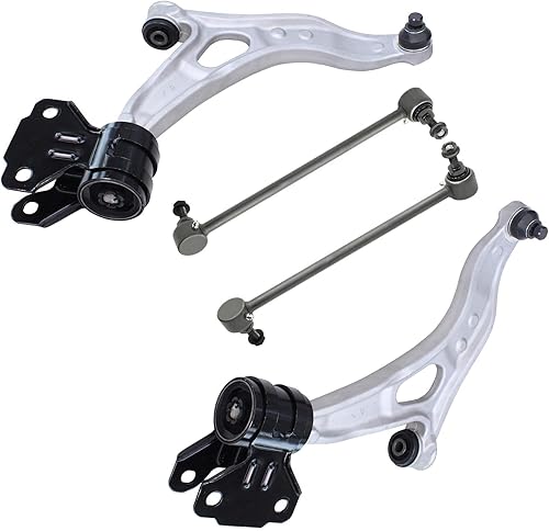 Miniatura 155 de Detroit Axle - Kit de brazos de control delanteros de 4 piezas para Chevrolet Aveo Aveo5 Pontiac G3 Wave Wave5 Suzuki Swift+, 2 brazos de control