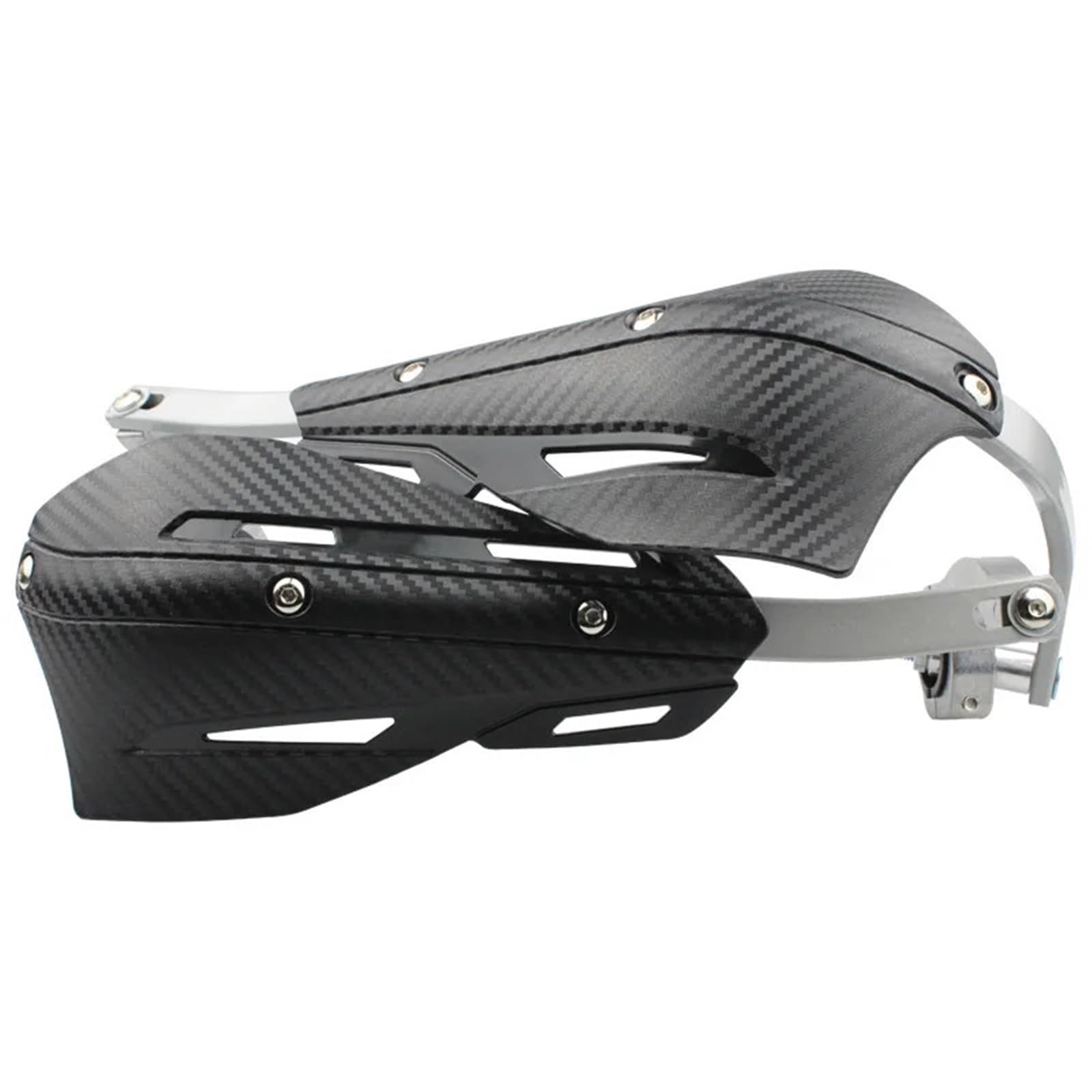Części kierownicze motocykli Osłona uchwytu motocy Osłona dłoni motocykla Osłona dłoni 22mm 28mm Uniwersalny motor terenowy Enduro Supermoto Ochrona przed upadkiem Carbon