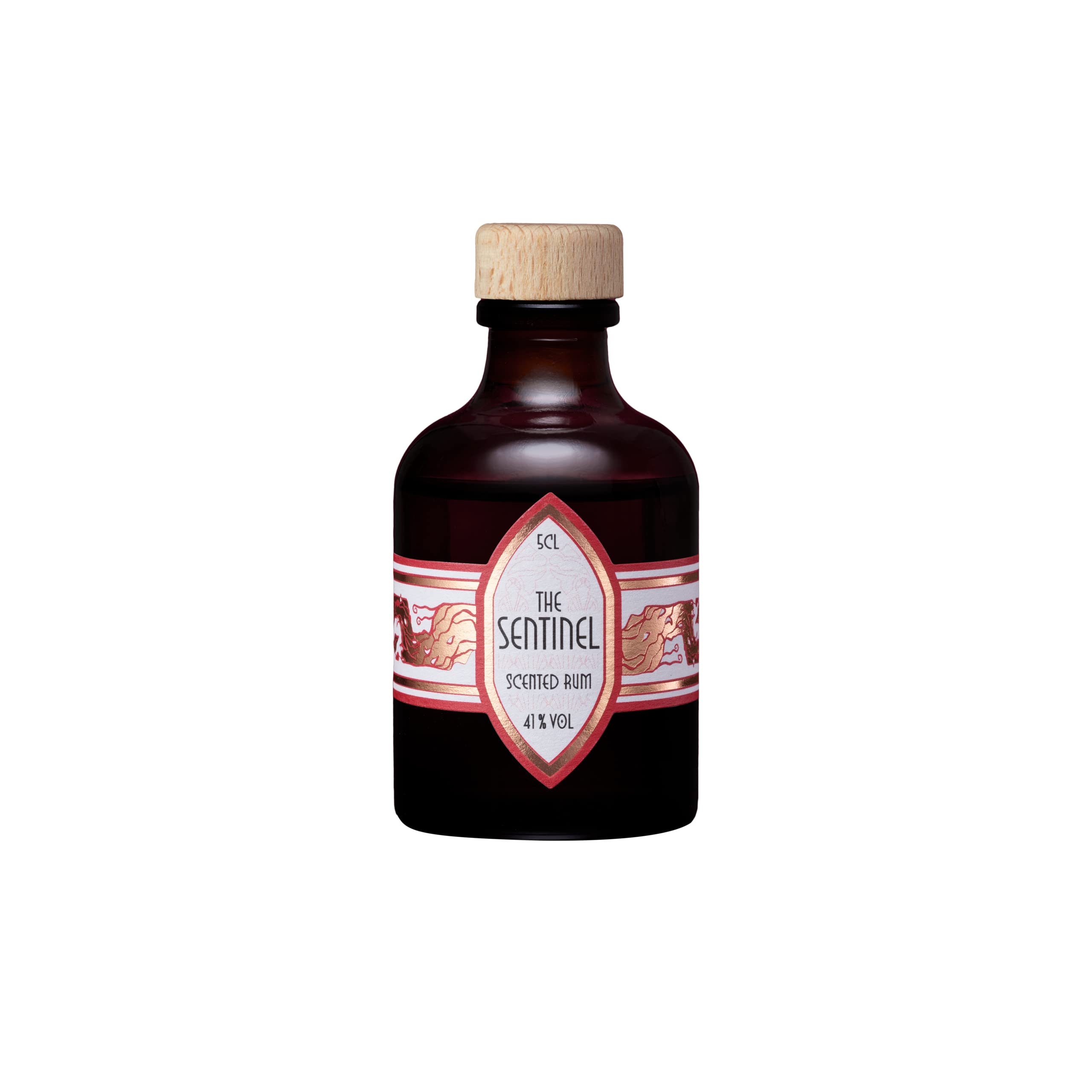 The Sentinel Rum Mini | 100% BIO | Nachhaltig & Innovativ | Destillat aus Paraguay | Gereift mit PX Sherry | 41% vol. | 50ml
