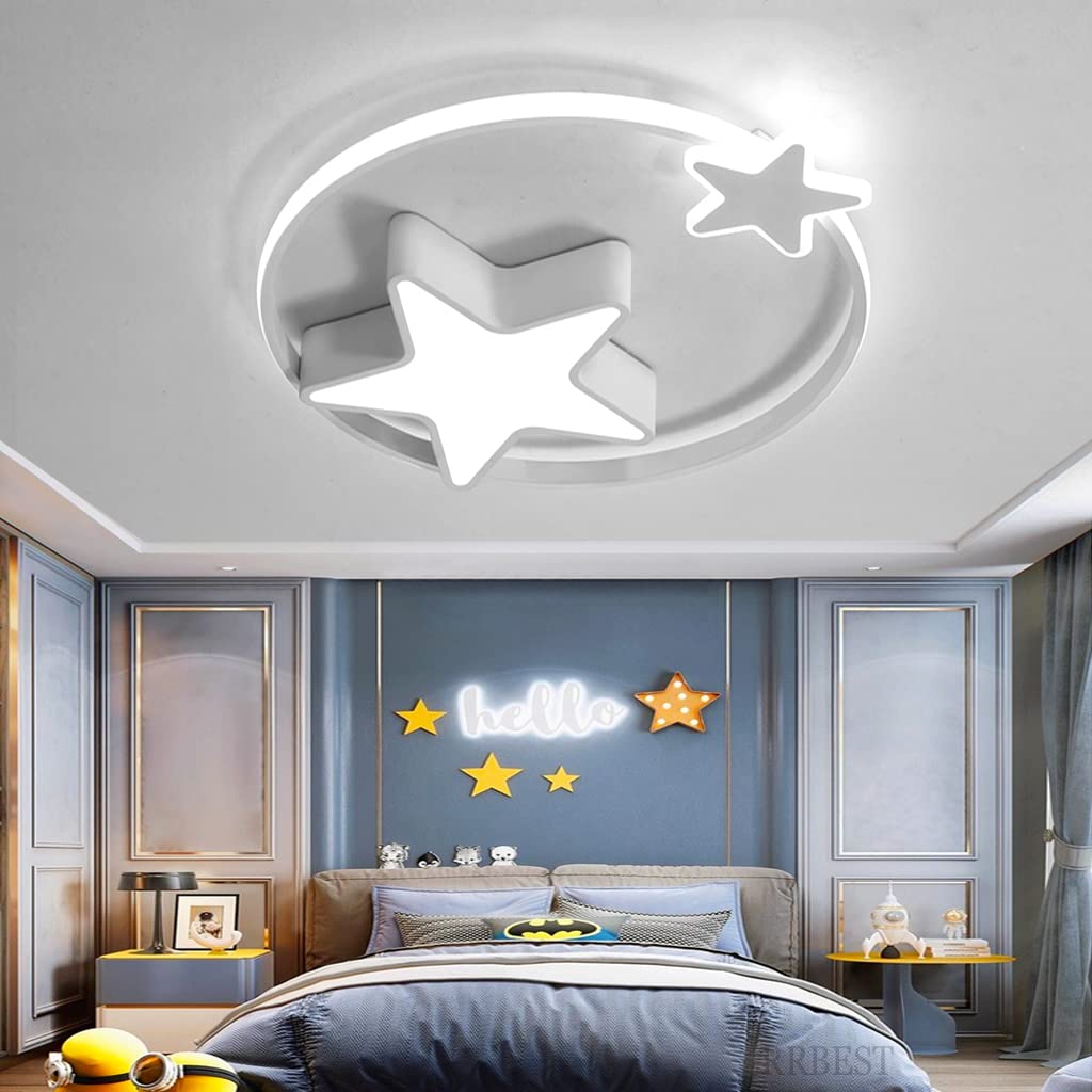 Lampada Da Soffitto LED Per Cameretta: Design Moderno Con Telecomando, Dimmerabile E Colori Variabili