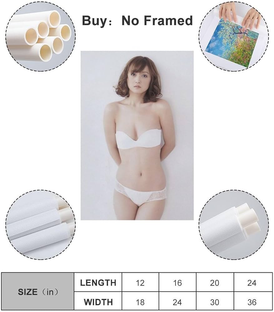 Amazon.co.jp: 小松彩夏写真フォトポスター139 キャンバスアート