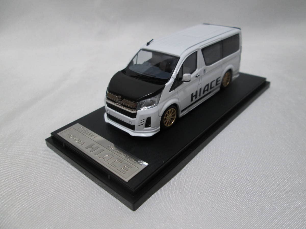 Amazon | MODEL1 1/64 ミニカー ハイエース 300 カスタムバージョン 