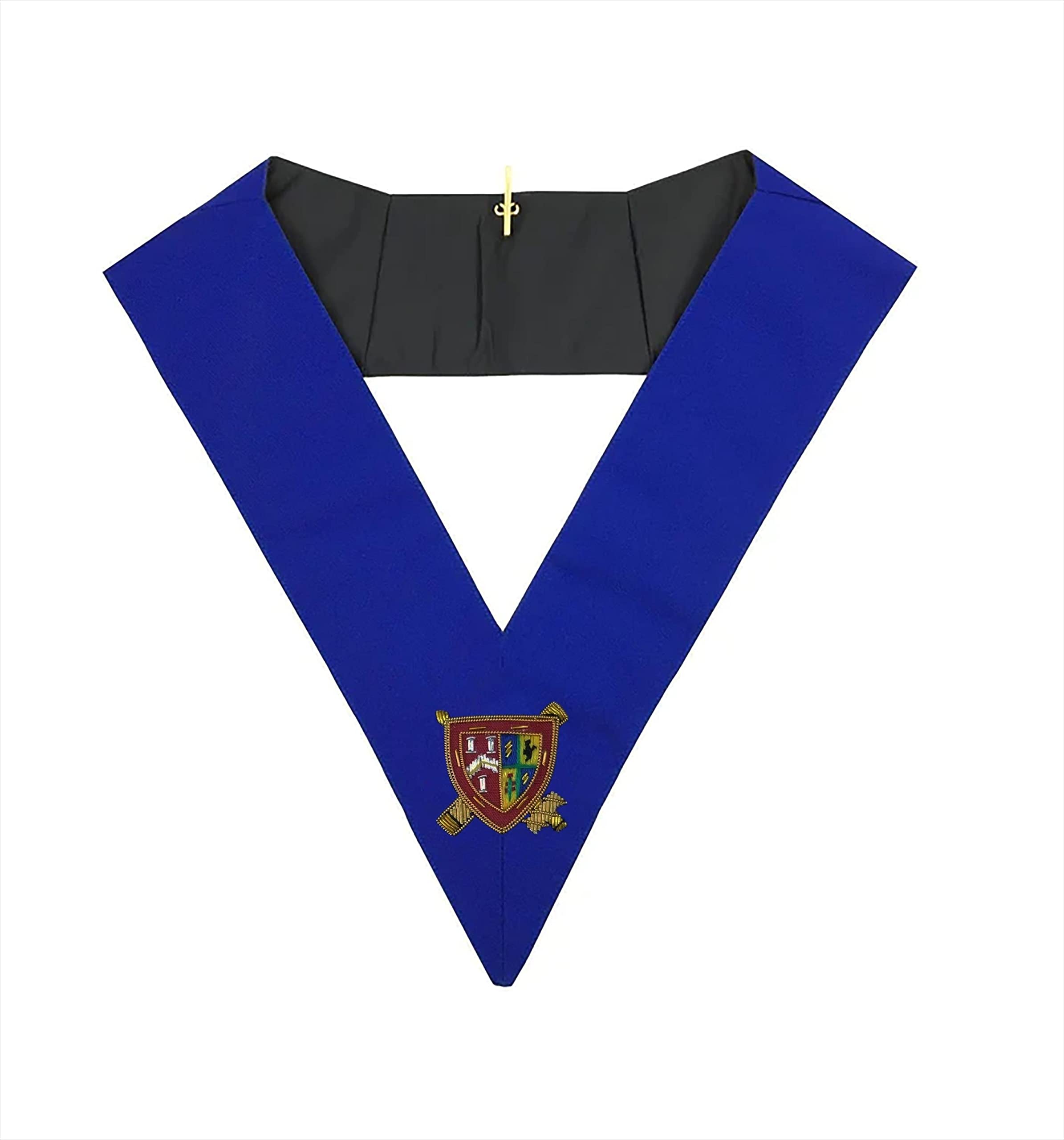 BRICKS MASONS Pursuivant Blue Lodge Collar Royal Blue