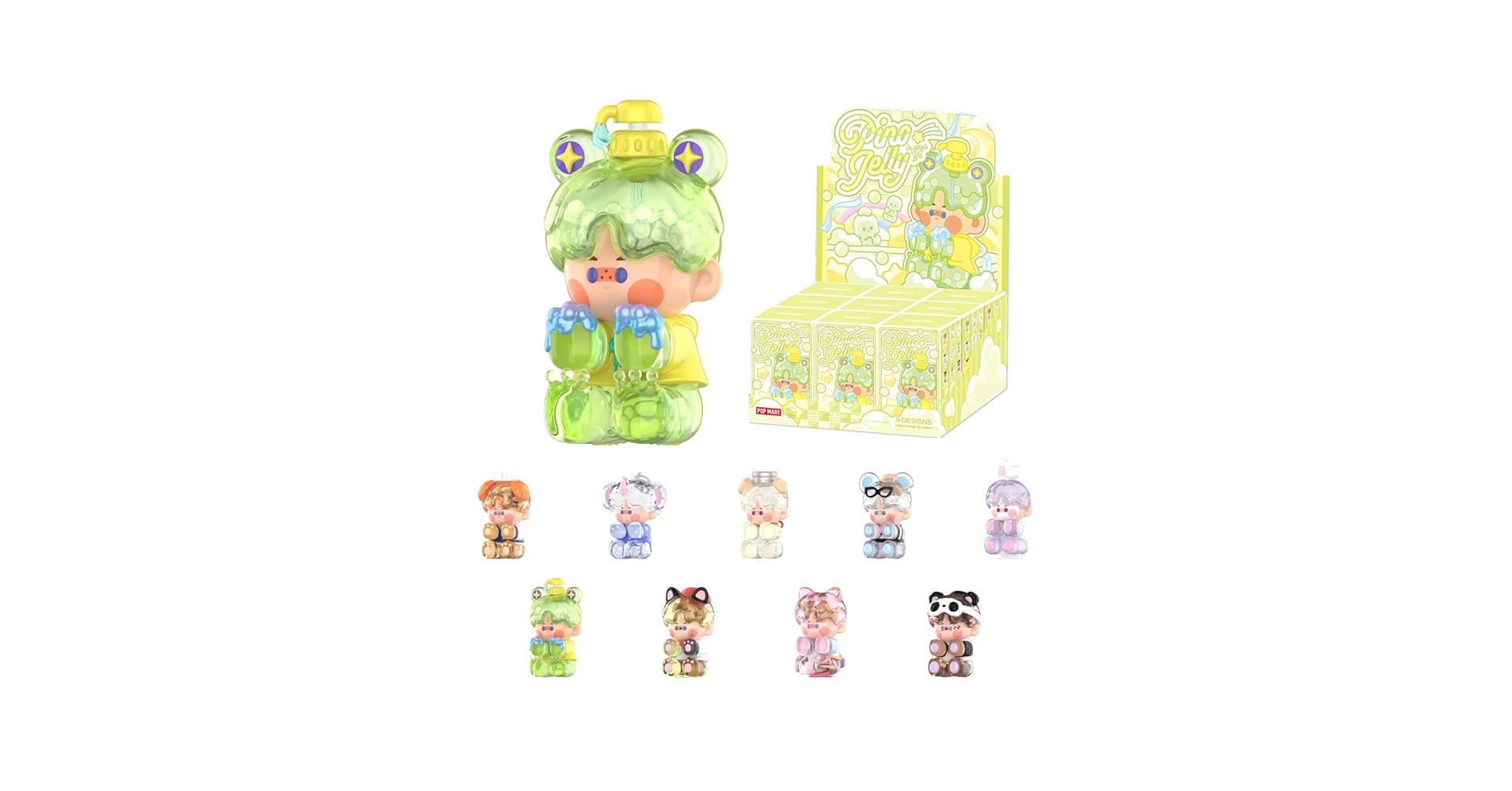※ねも※PINOJELLY InYourLife 9個BOX未開封セット Amazon.co.jp: POP MART PINO JELLY In Your Life Series