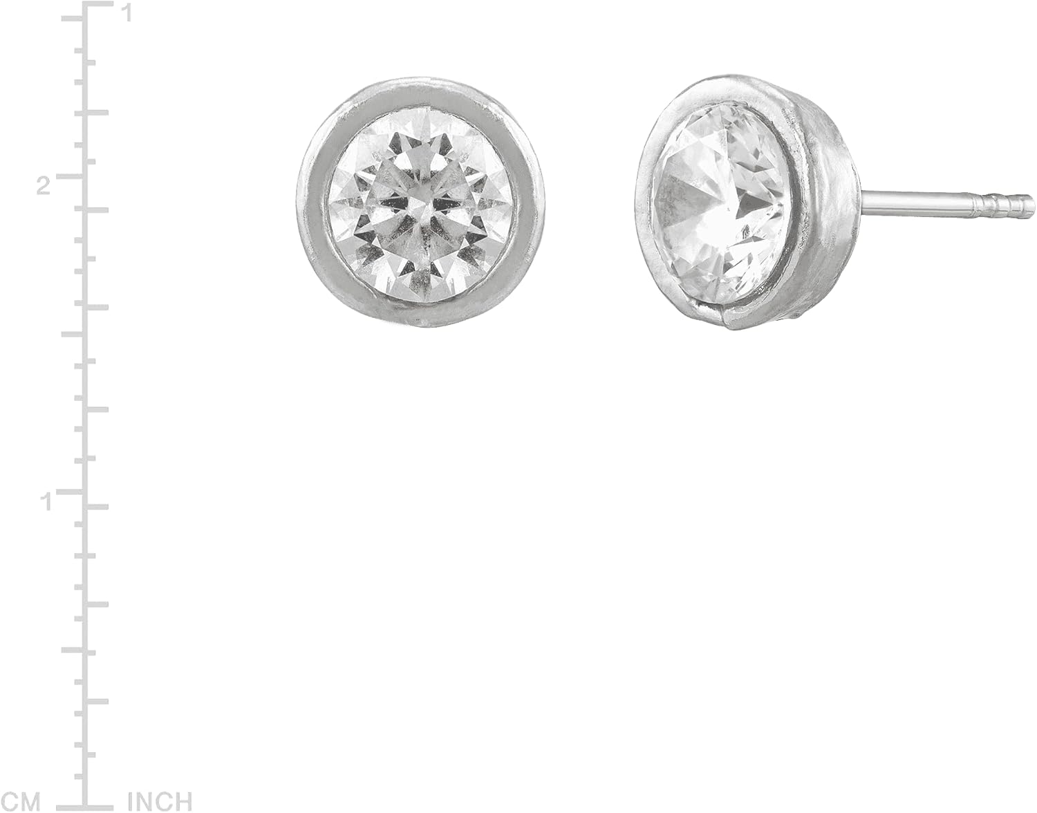 Silpada 'Shine on' Cubic Zirconia Stud Earrings in Sterling Silver - Image 5