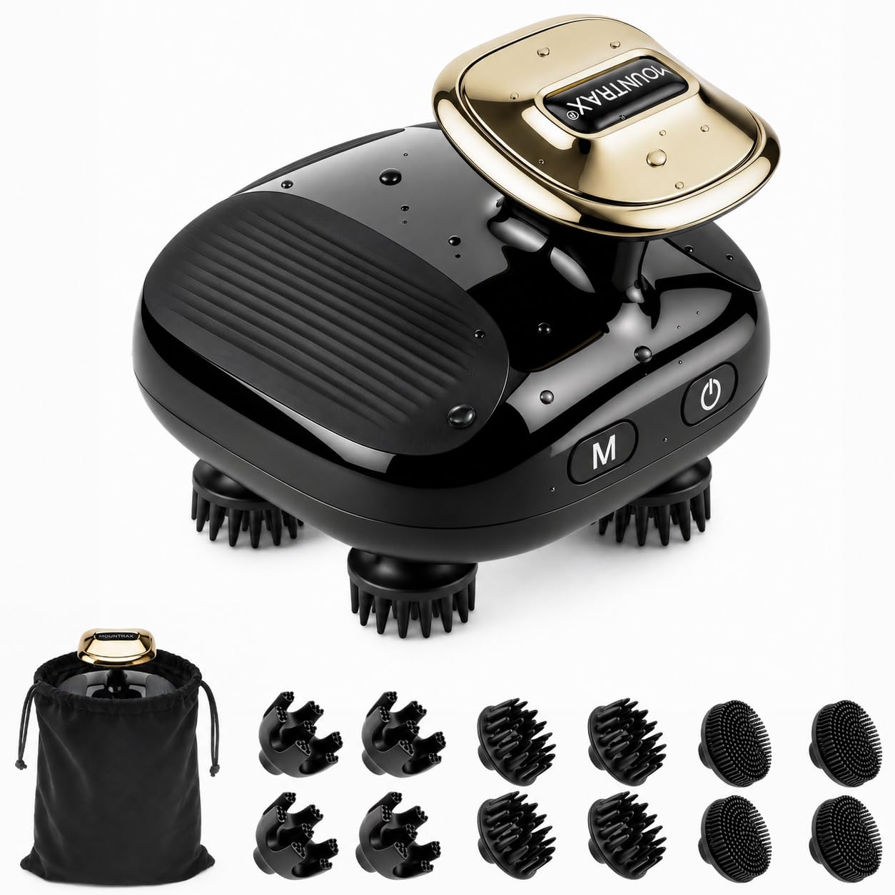 MOUNTRAX Cordless Scalp and Head Massager
