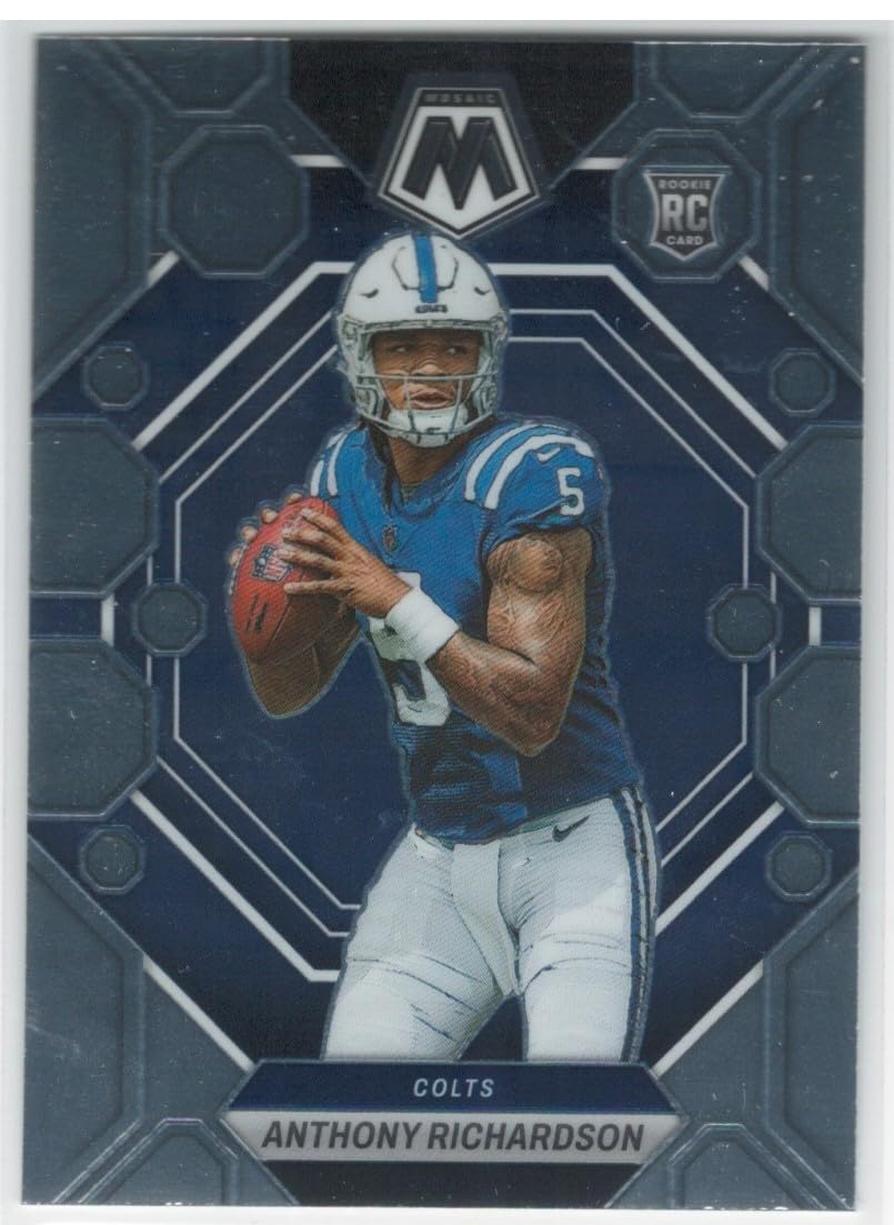 Amazon.com: 2023 Panini Mosaic Anthony Richardson Silver Prizm 