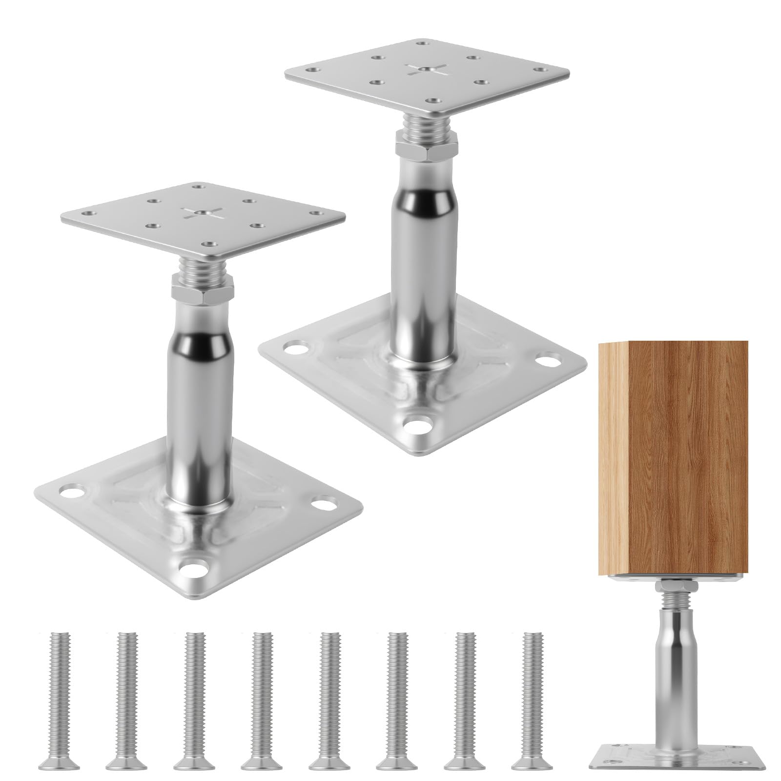 Silver - 2 Pcs
