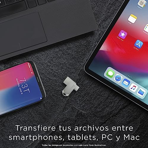 Image of Integral 3 Pack 64GB - Dual USB 3.2 Gen 1 (Type-C & A), Metal Case, Compact & Fast, Plug & Play. For iPhone 15 /16, MacBook Pro /Air & iPad Pro