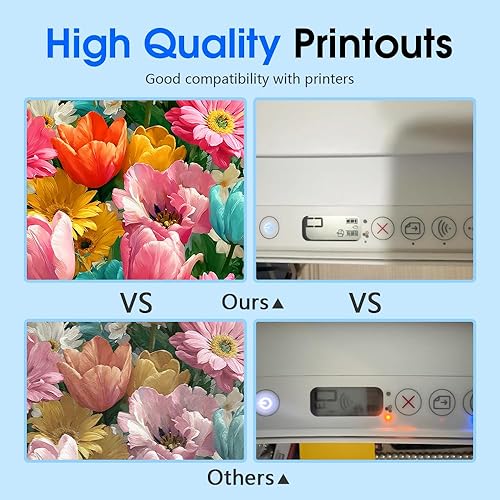 Miniatura 7 de 62XL - Cartuchos de tinta negro y color combo de alto rendimiento compatible con HP Ink 62 Cartucho de tinta apto para HP Envy 5640 5540 5542 5545