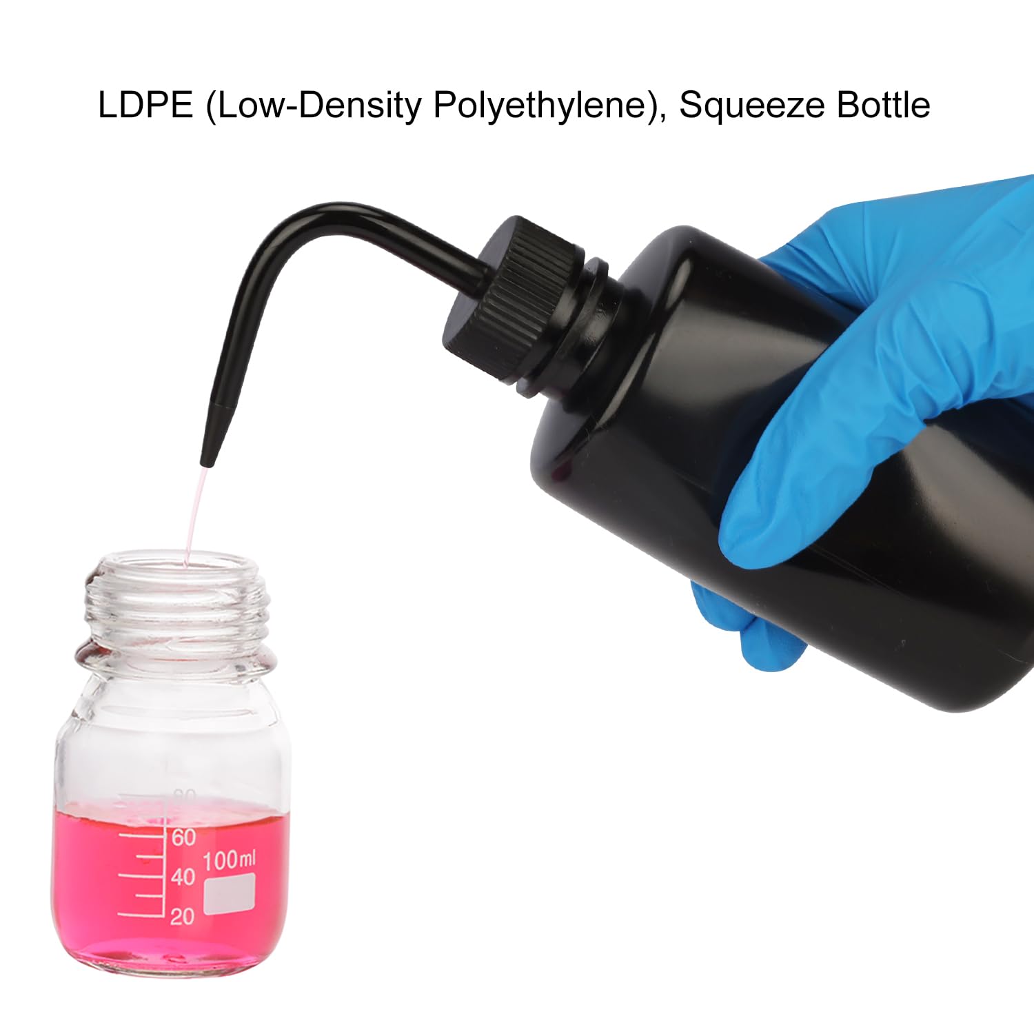 Bouteille De Lavage à Presser – 250 Ml – Outils D'arrosage De Sécurité – Outil à Bec Verseur Fluide – Bouteille De Lavage Sans Déversement Pour Le Lavage