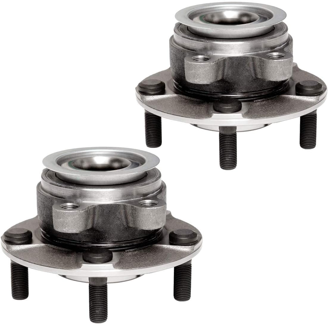 KEYOOG 2Pcs 513298 (5 Lug) Front Wheel Hub and Bearing Assembly Fit For 2008-2013 Ni-ssan Rogue /2014-2015 Rogue Select [2007-2012 Sentra For 2.5L Only]