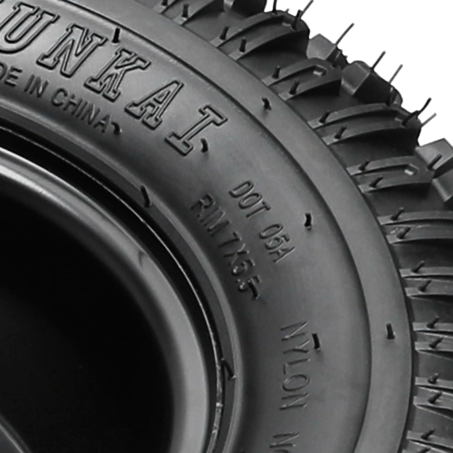 7" 16x8-7 Tire and Wheel Assembly Heavy Duty 4-Ply Tubeless Tire with 4/110mm Bolt Pattern - Fits Lawn Mowers, Golf Carts, ATVs, Quads, Go-Karts, Mini Bikes,Buggies (4)