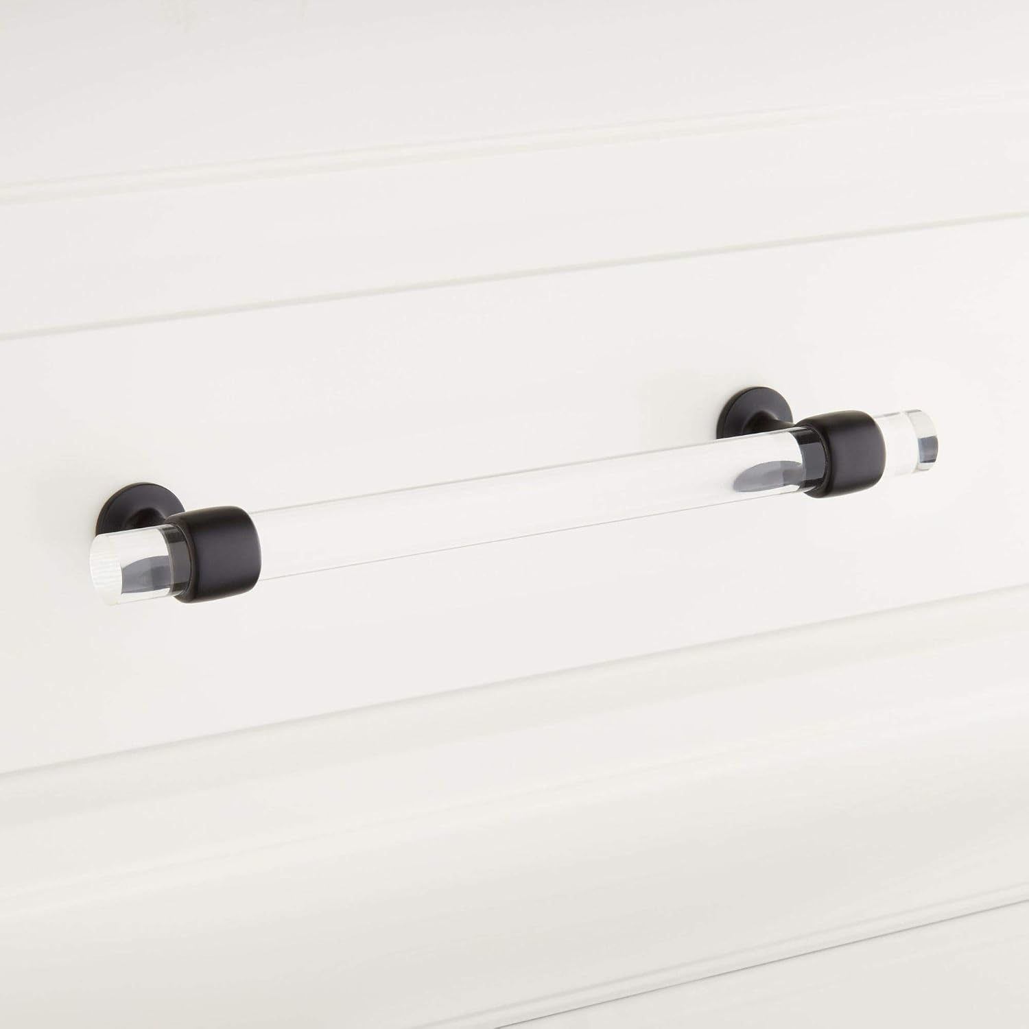 Signature Hardware 450376 6" Beryn Acrylic Cabinet Pull