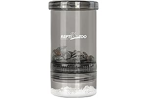 REPTI ZOO Reptile Cricket Powder Mixer - Gecko, Snake, Lizard Essential Mineral Calcium Shaker