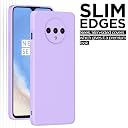 Pikkme OnePlus 7T Back Cover Camera Protection Shockproof Soft Matte Silicone Back Case for OnePlus 7T (Purple) gallery image