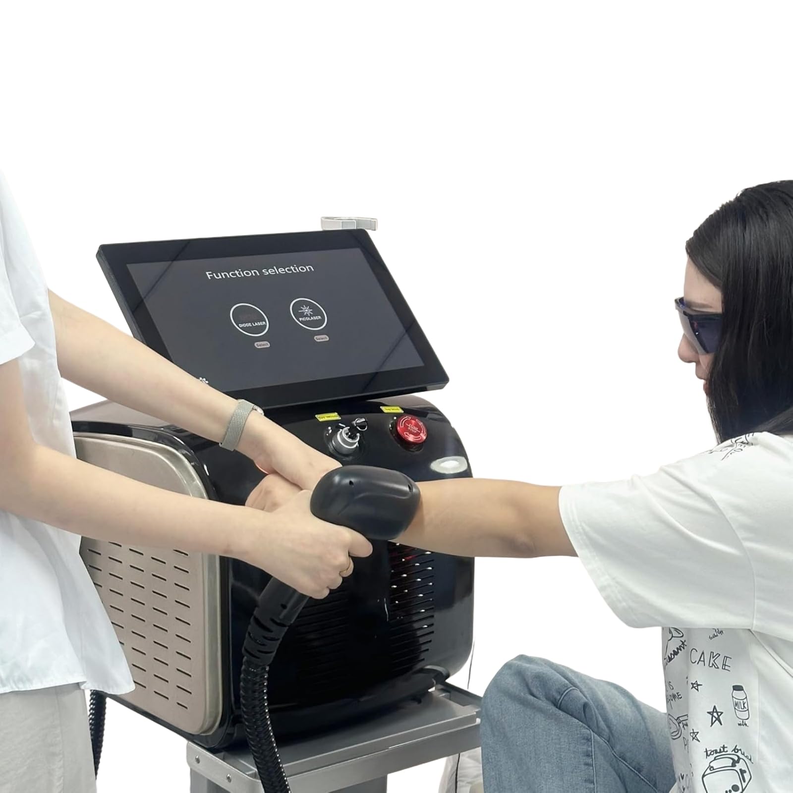 Professional 3500W 808nm diode Laser Hair Removal Machine, 3 wavelengths, Sapphire Freezing Point Long-Lasting Hair Removal Machine, Safe and Painless, Suitable for Beauty Salons and Homes