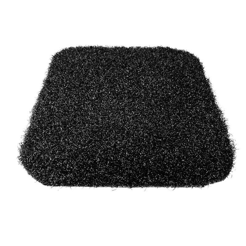 Tuda Grass Direct Playground Artificial Grass 8mm Pile Height - Black - 4m W x 3.5m L (13ft1 x 11ft5) — image 1