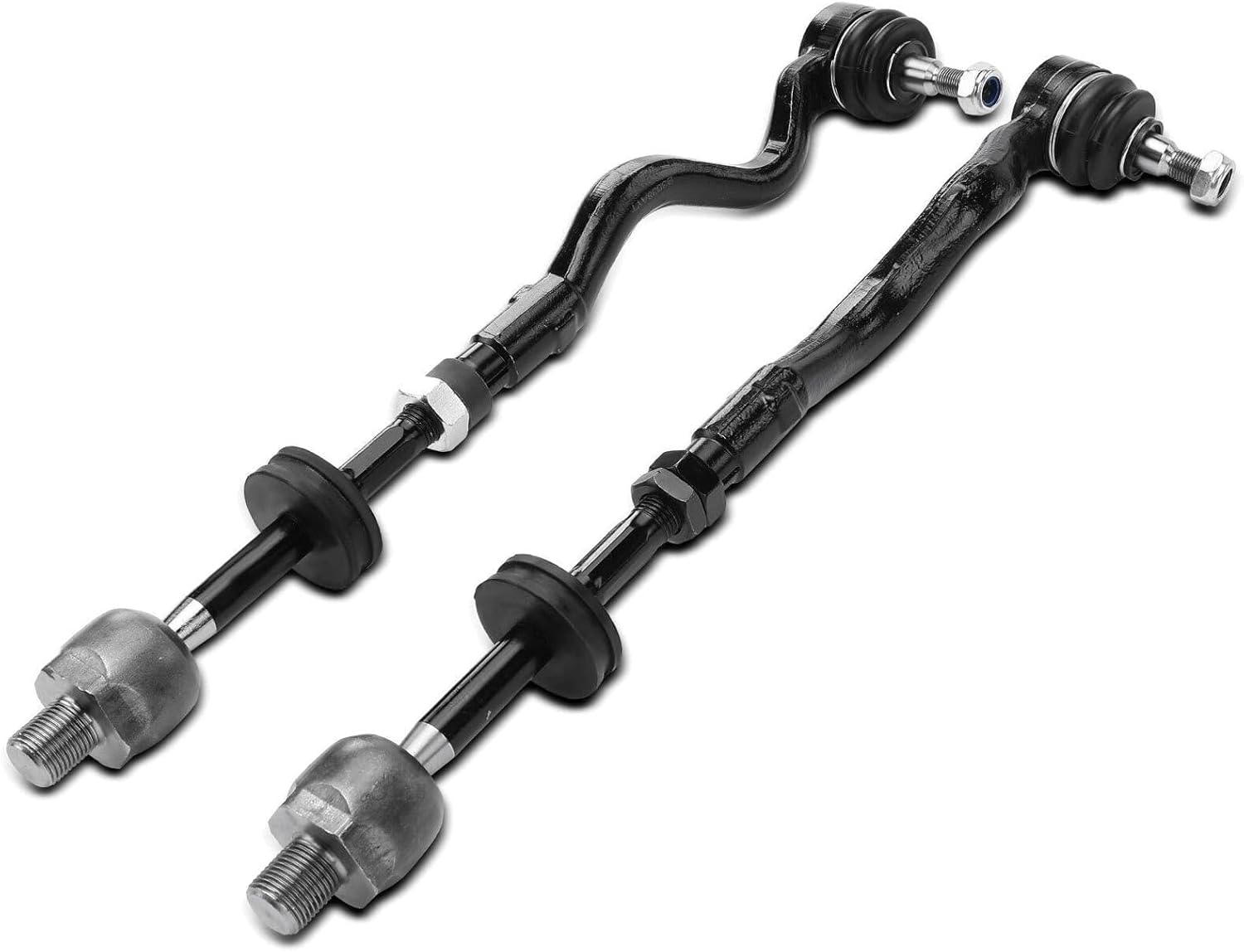 Tie Rod End 2pcs Set Left Driver and Right Passenger Inner Outer Side E36 E46 Mounting Hardware for BMW 32111139315 ES3637A