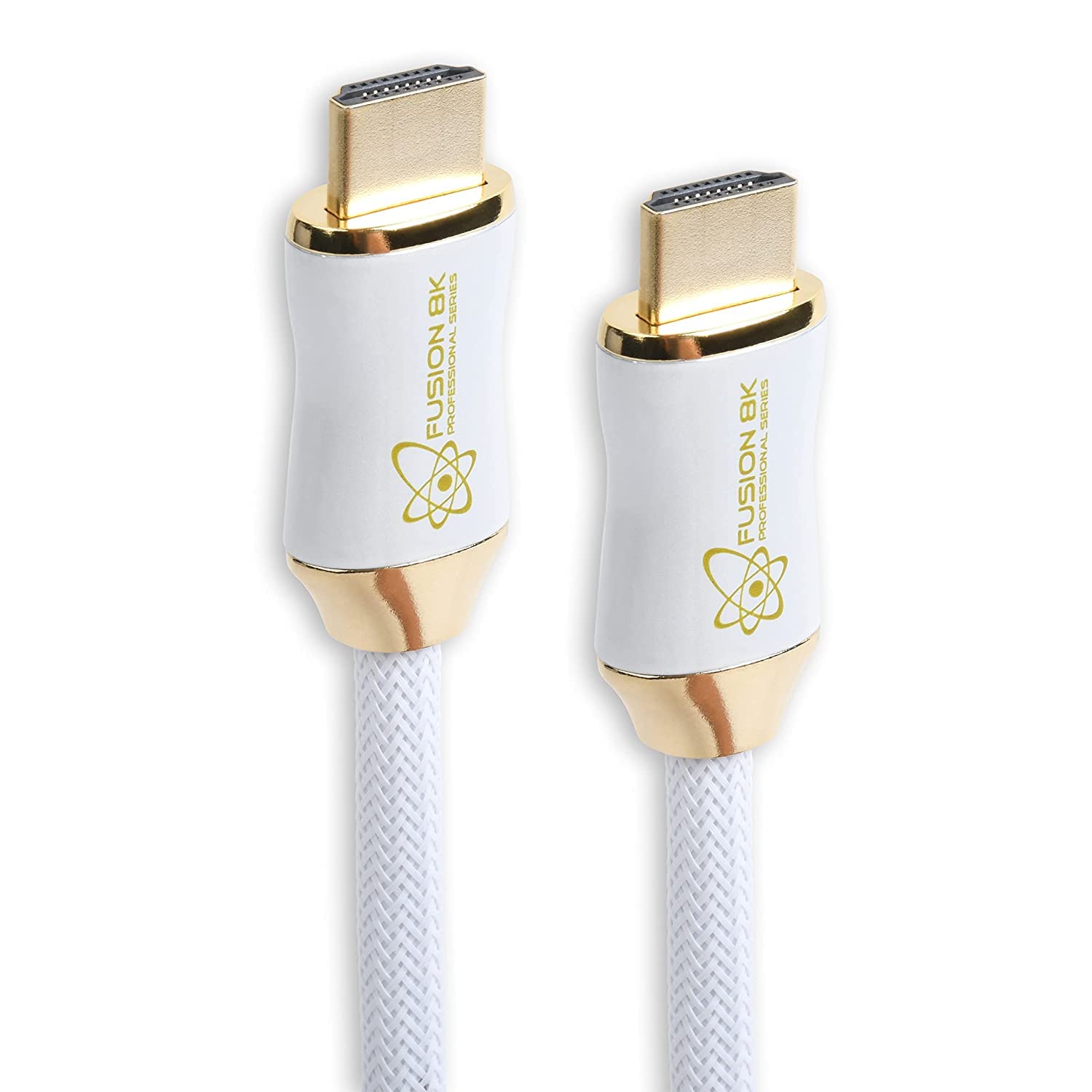 Fusion8K Buy 2 Black HDMI Cables & Get One White HDMI Cable