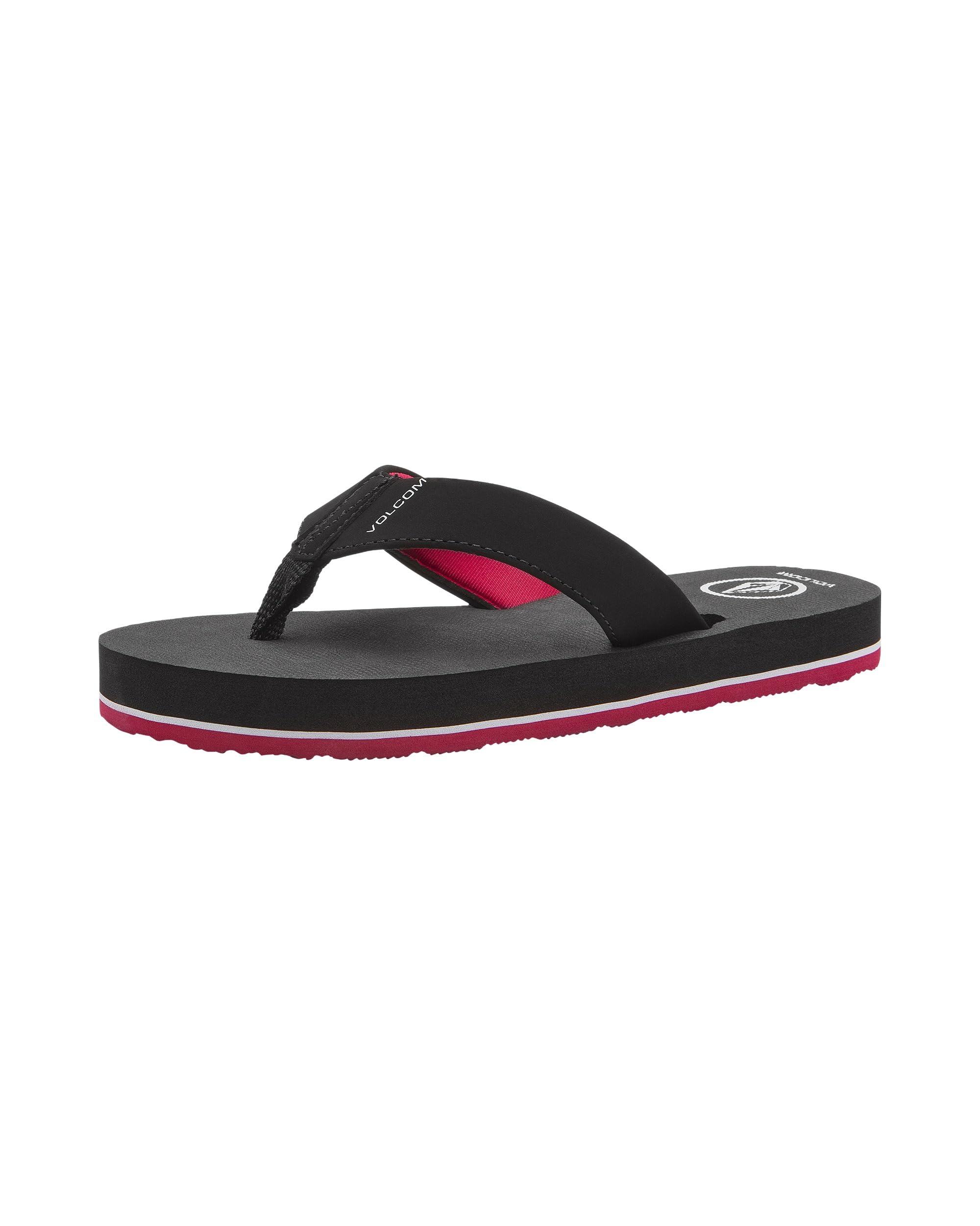 Volcom Victor Flip Flop Sandal – Youth Water-friendly, Durable Beach Sandals - Big Boys InfraditoUomo