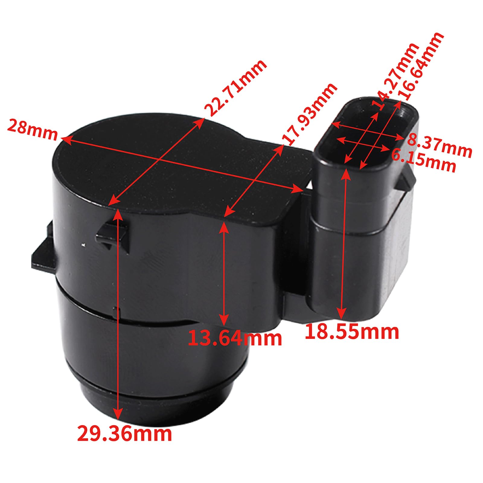 4x Sensori di parcheggio PDC compatibili con BMW E83 E90 E91 X1 Z4 1 3 Series Mini R55 R56 R57 66209196705 sensore di parcheggio 62609921621