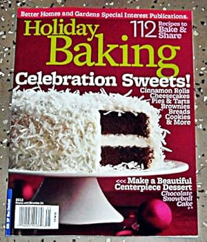 Paperback Better Homes and Gardens Holiday Baking Celebration Sweets! 2012 Book