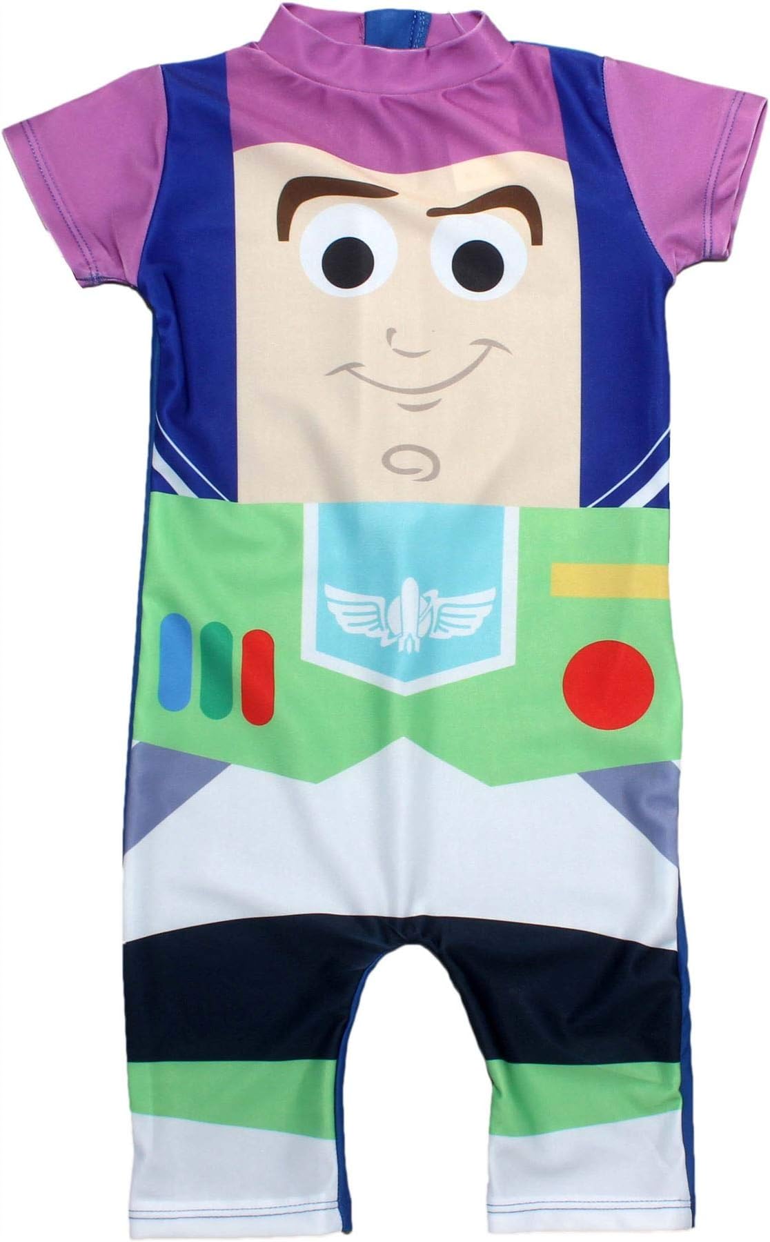 Toy Story Buzz Lightyear Boys Childrens Swimming Suit Costume Blue 3-4 Years