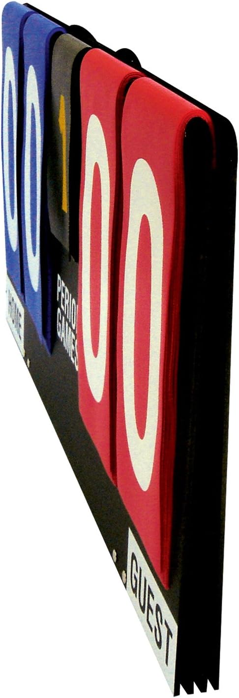 Portable Table Top Flip-A-Score Scoreboard