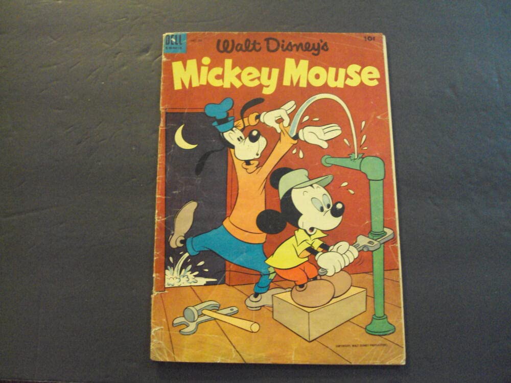 Amazon.com: Walt Disney's Mickey Mouse #36 Golden Age Dell Comics