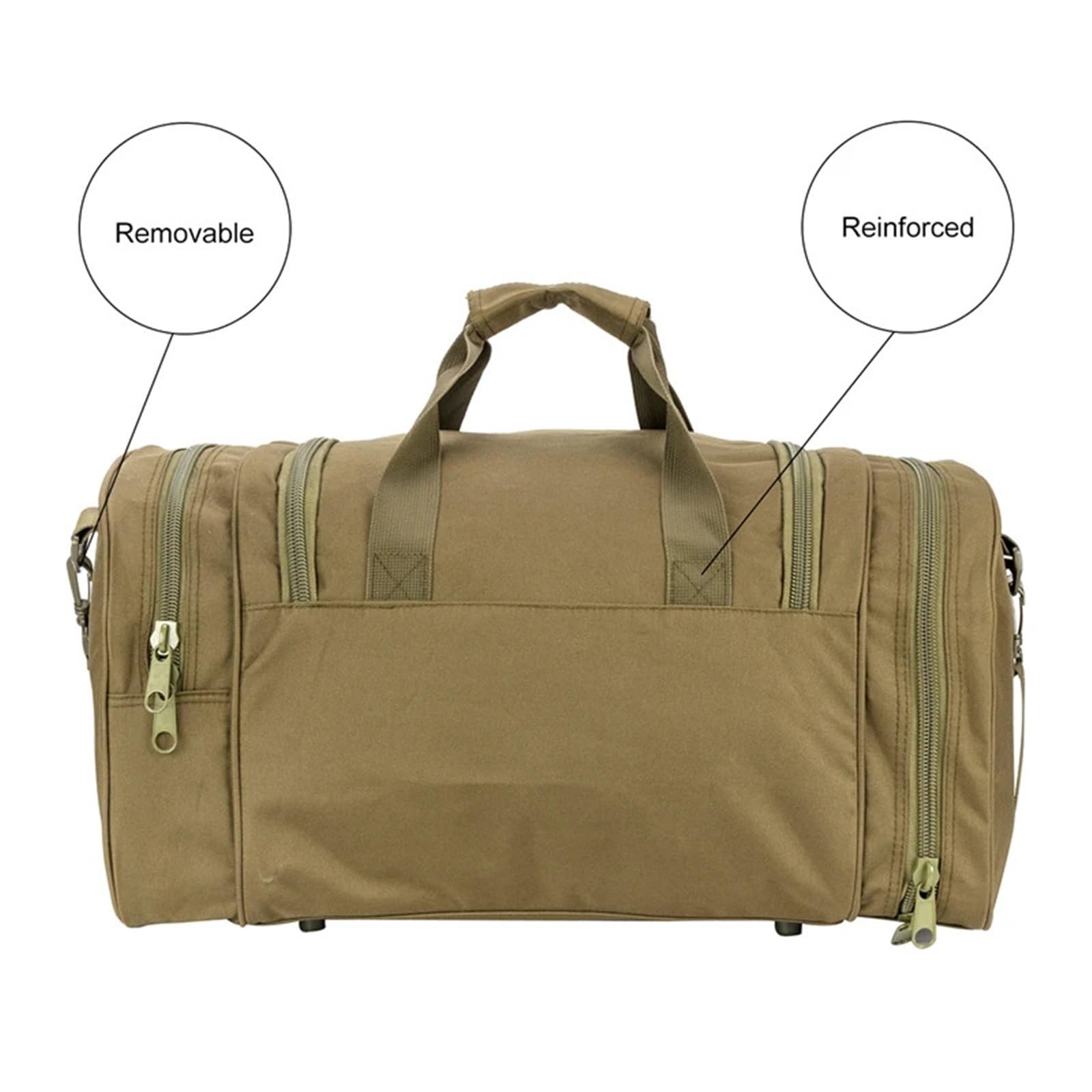 Borsone Palestra Borsa da viaggio 40 litri esterno for uomo Borse sportive trekking for escursionismo in palestra for il fine settimana con scomparto for scarpe(Grey)