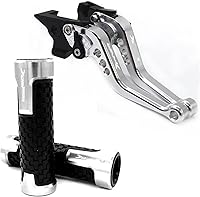 Vista 18 de Accesorios de motocicleta Palancas de embrague de freno ajustables, manillar de freno para Bajaj para Dominar 400 2017 2018 2019 (color rojo)