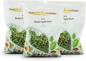 Organic Green Split Peas 3kg