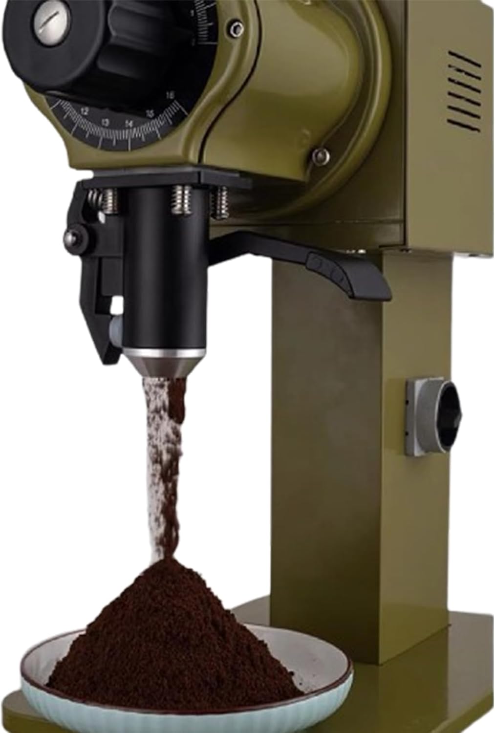 Huanyu 98mm Sharked Teeth Burr Coffee Grinder Industrial Coffee Grinder Electric Commercial Coffee Grinder Heavy Duty