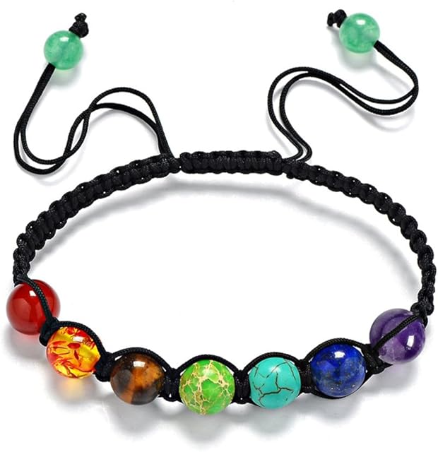 Stone Yoga Balancing Reiki Healing Lucky Charm Bracelet Diffuser Bracelet