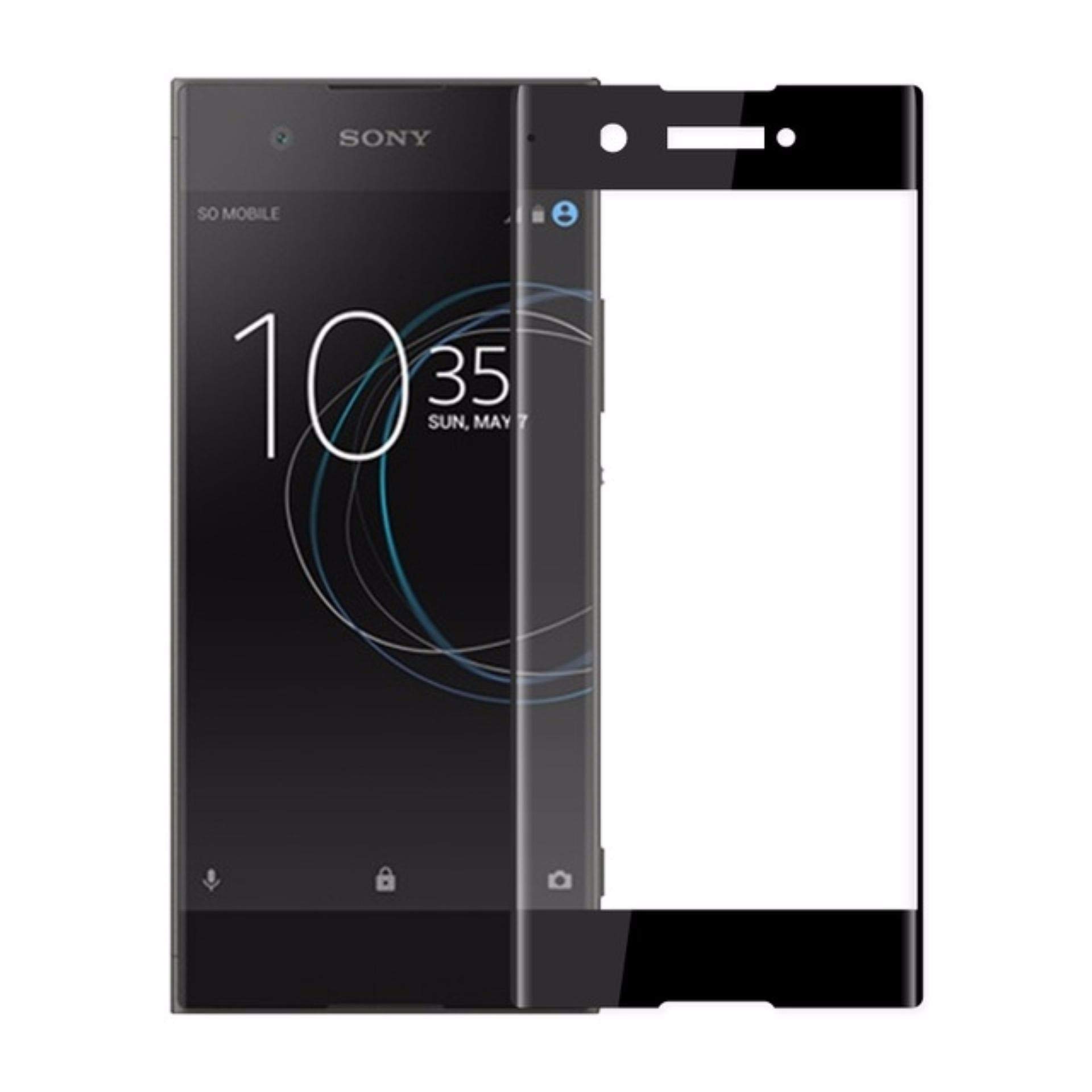 Curved Tempered Glass Screen Protector For Sony Xperia XA1 Plus_BLACK