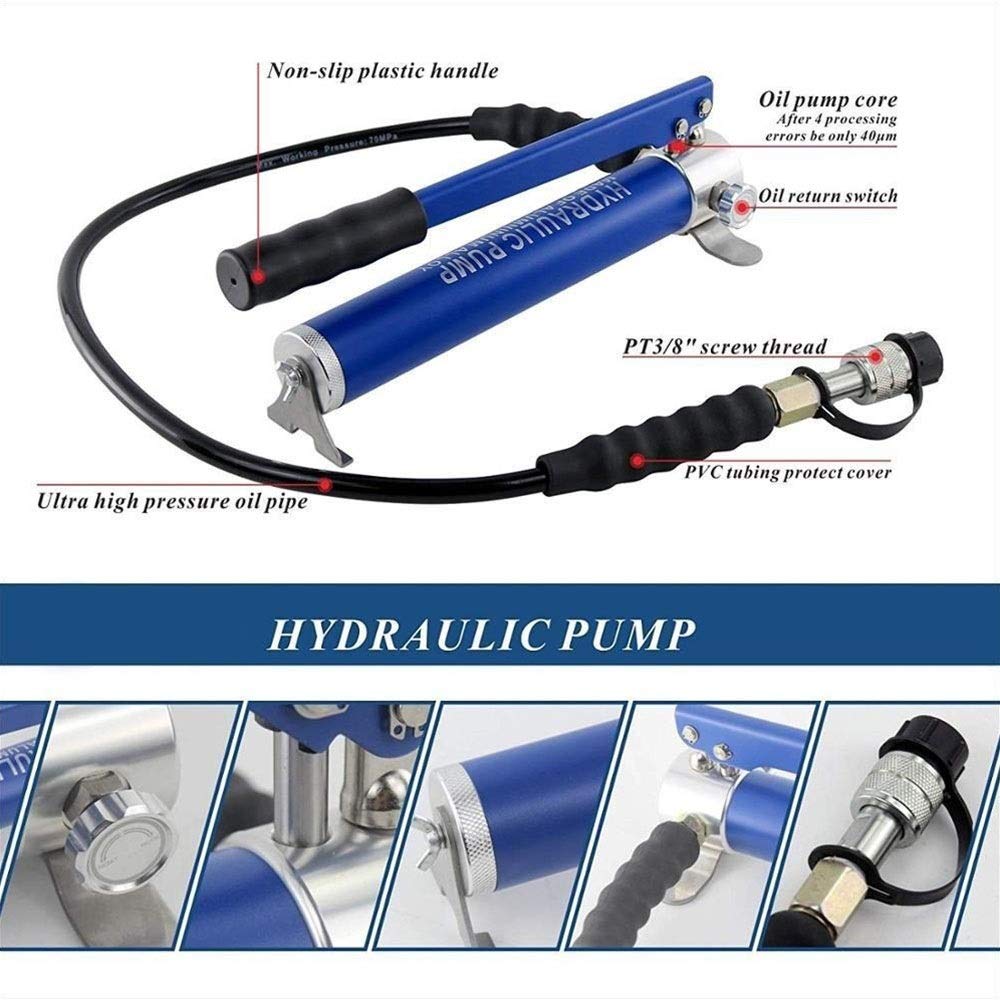 Pompa ręczna Hydrauliczna Pompa ręczna Stop Aluminium 2,2 kg CP-180