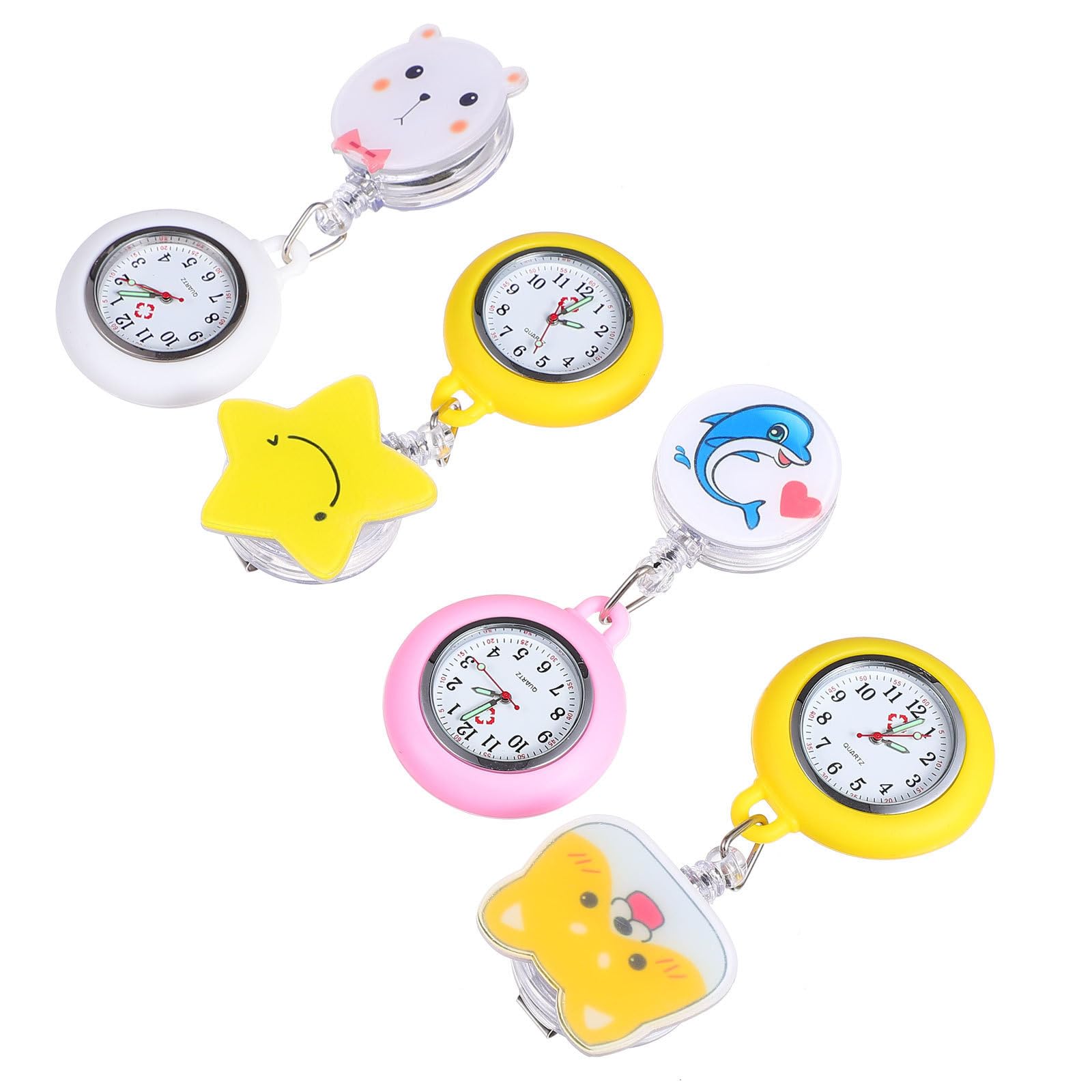 Relojes de enfermera colgantes estirables que evitan pérdidas y dan la máxima precisión 8