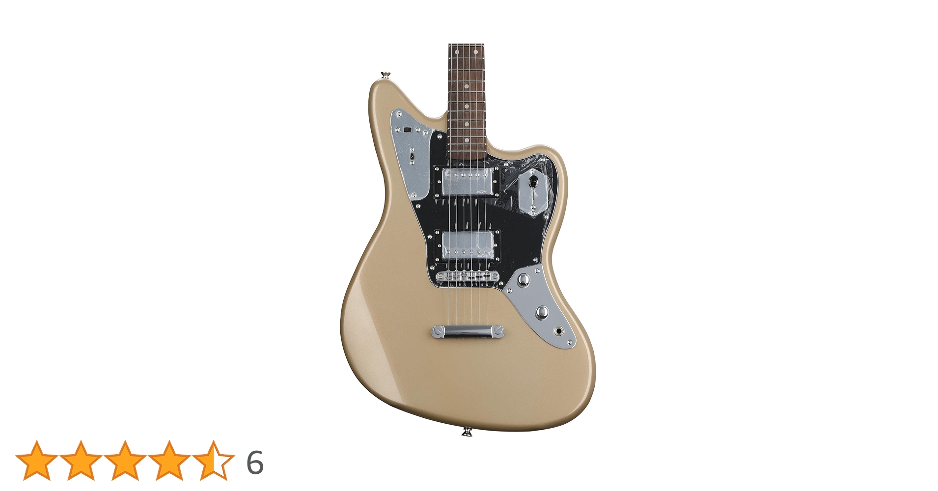 Squier Contemporary Jaguar HH ST (Shoreline Gold) - Gitara