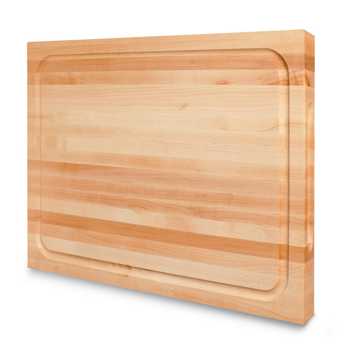 CONSDAN Hard Maple Wood Cutting Board for Kitchen